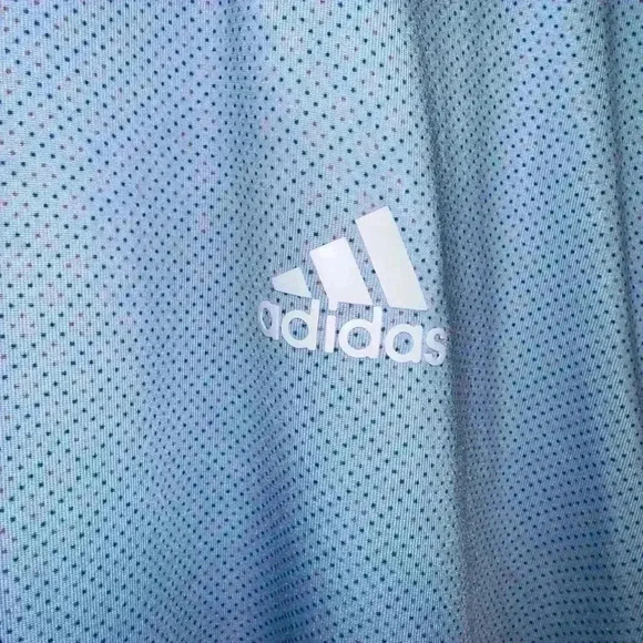 Adidas Golf Polo Shirt 2XL Blue & White for Men - Picture 2 of 11